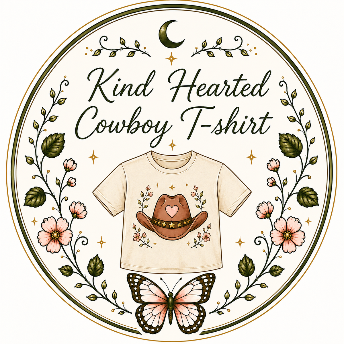 The Kindhearted Cowboy Tee