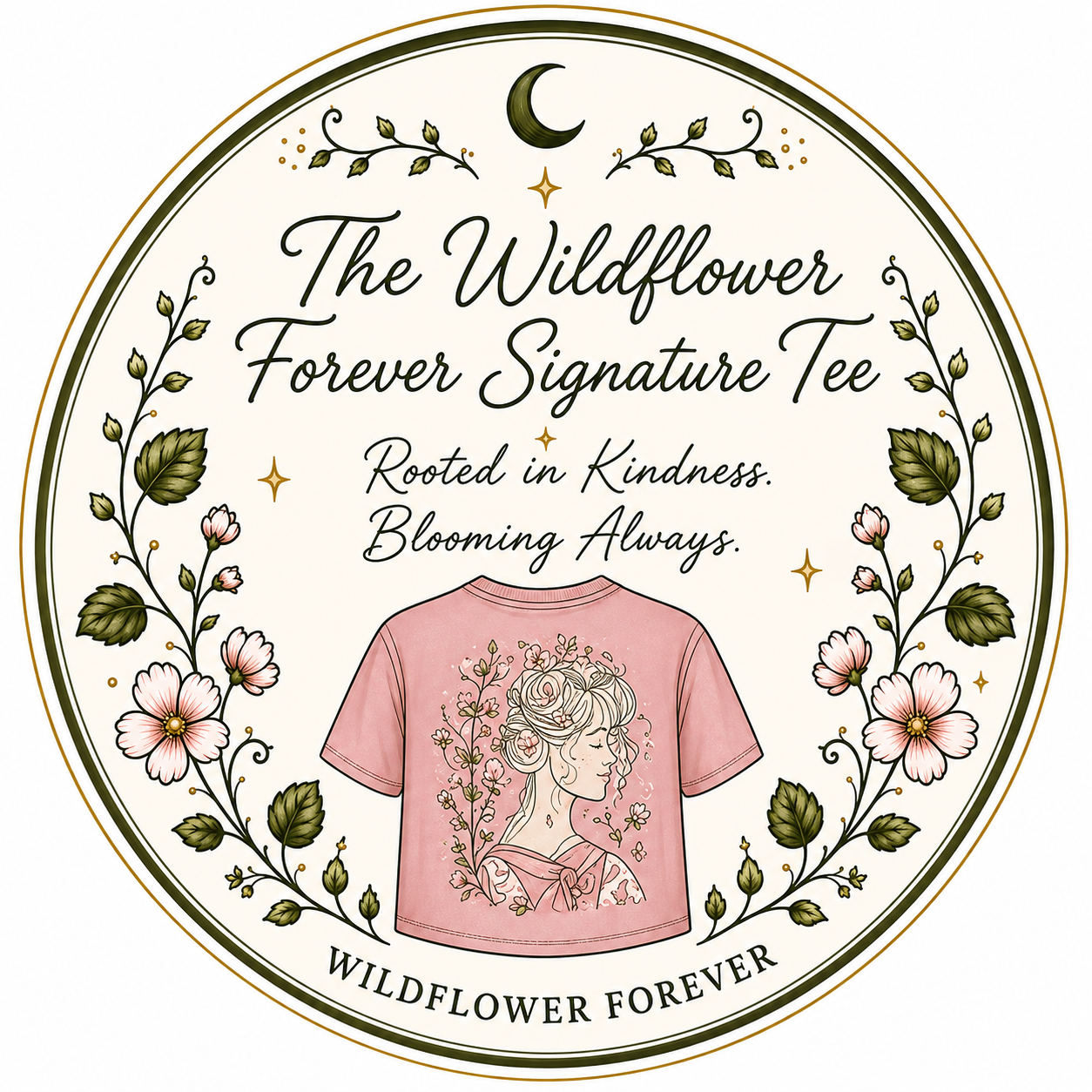 The Wildflower Forever Signature Tee
