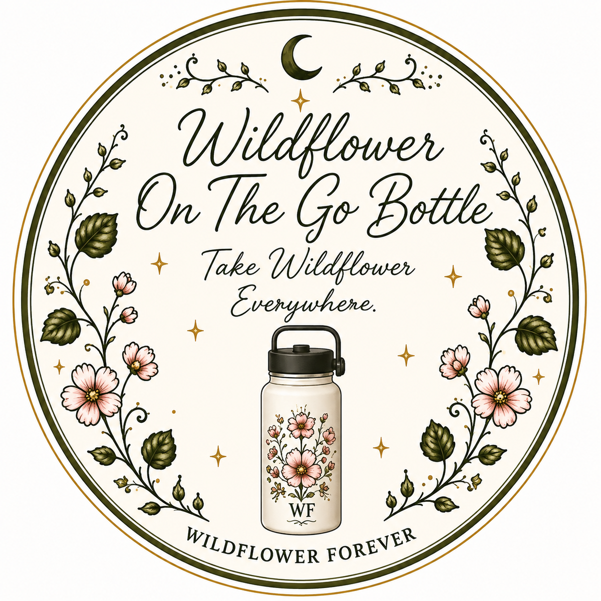 Wildflower on the Go Bottle
