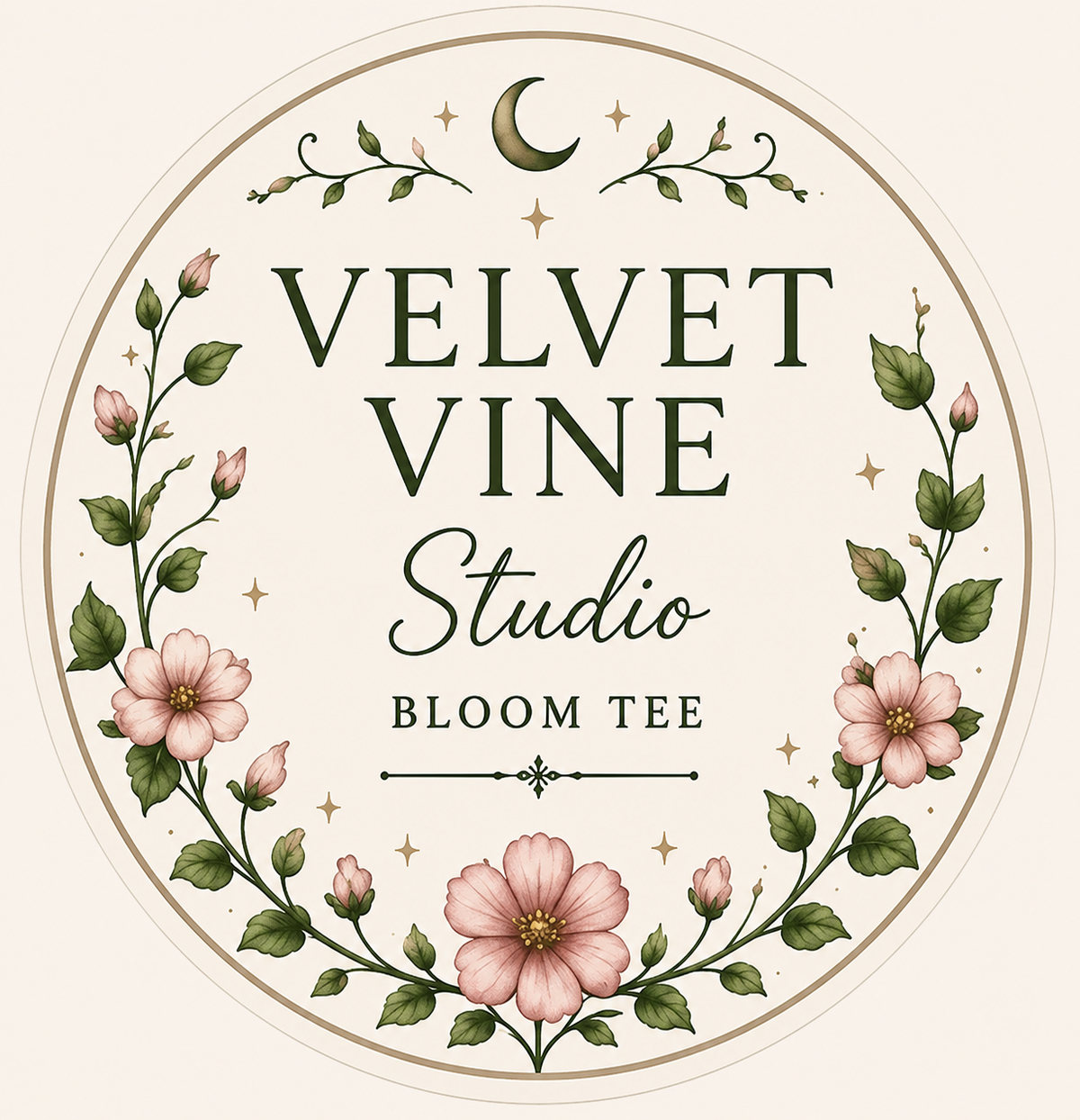 🌿 Velvet Vine Studio Bloom Tee 🌸