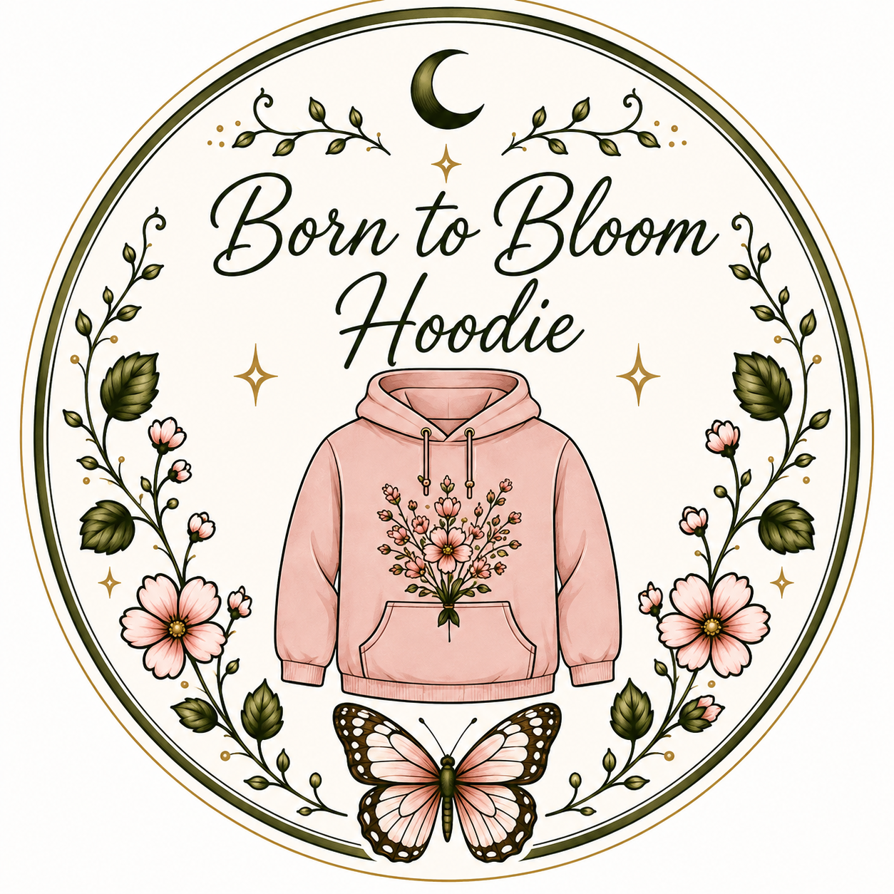 The Born to Bloom Hoodie